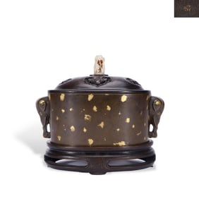 A Chinese copper incense burner