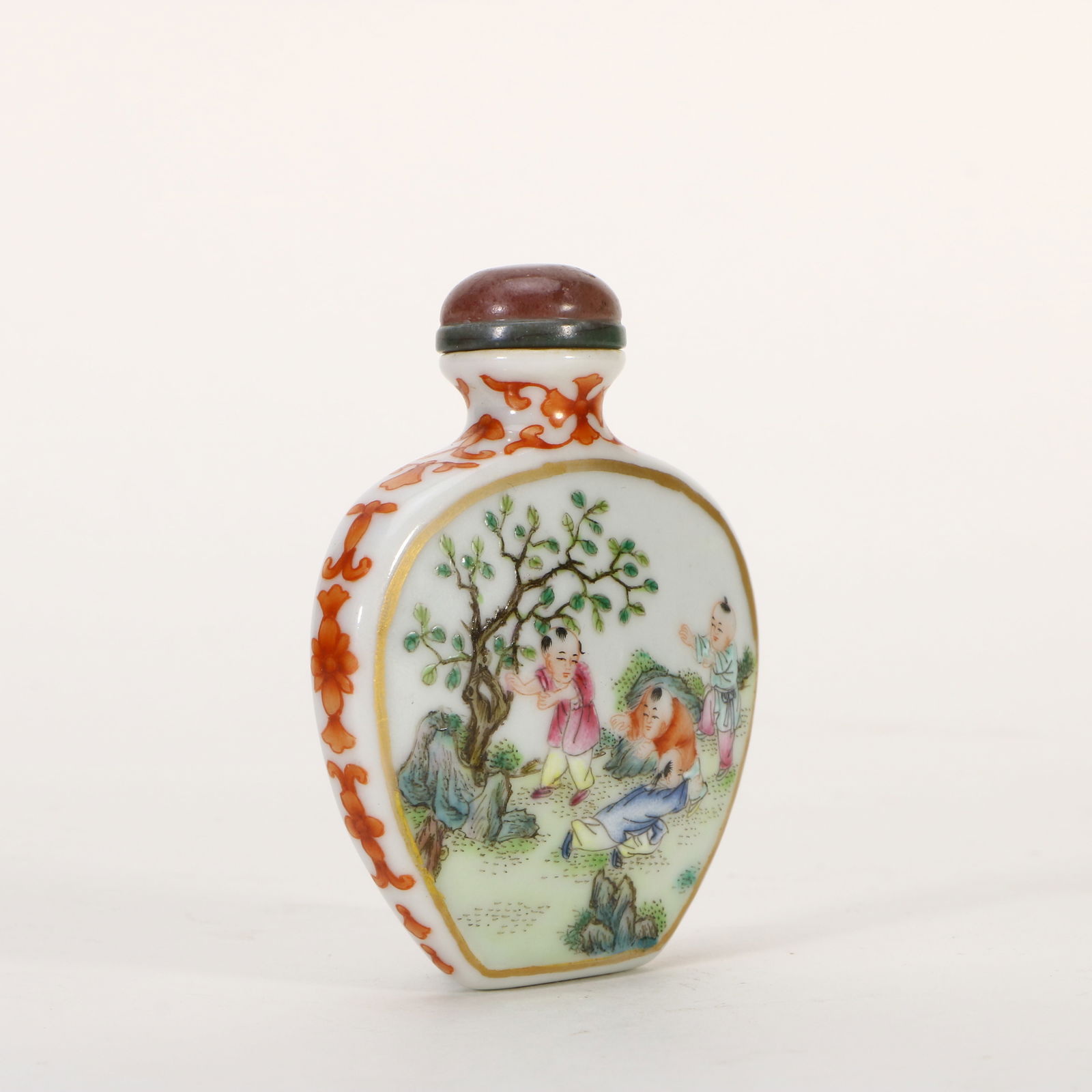 A pastel snuff bottle - 2