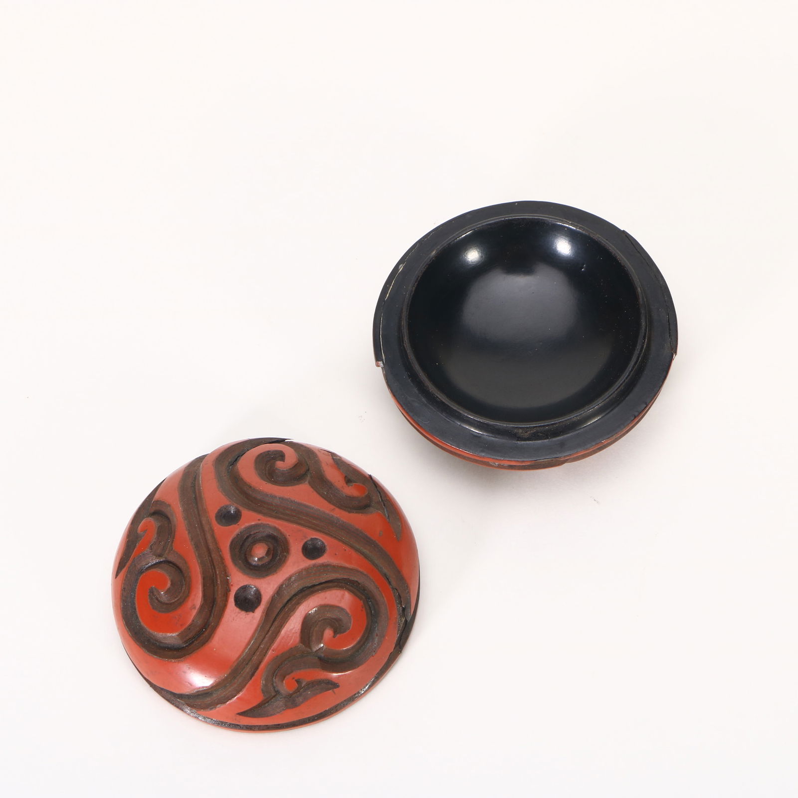 A cinnabar ink paste box - 3