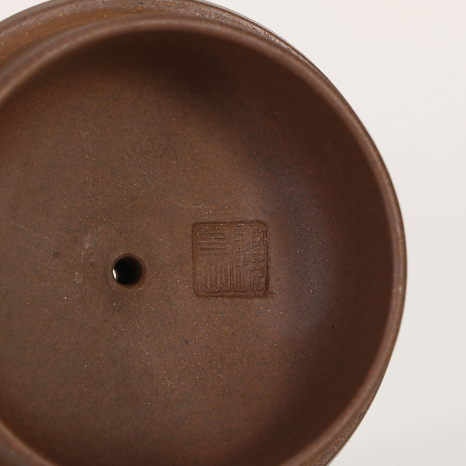 A purple clay teapot - 4