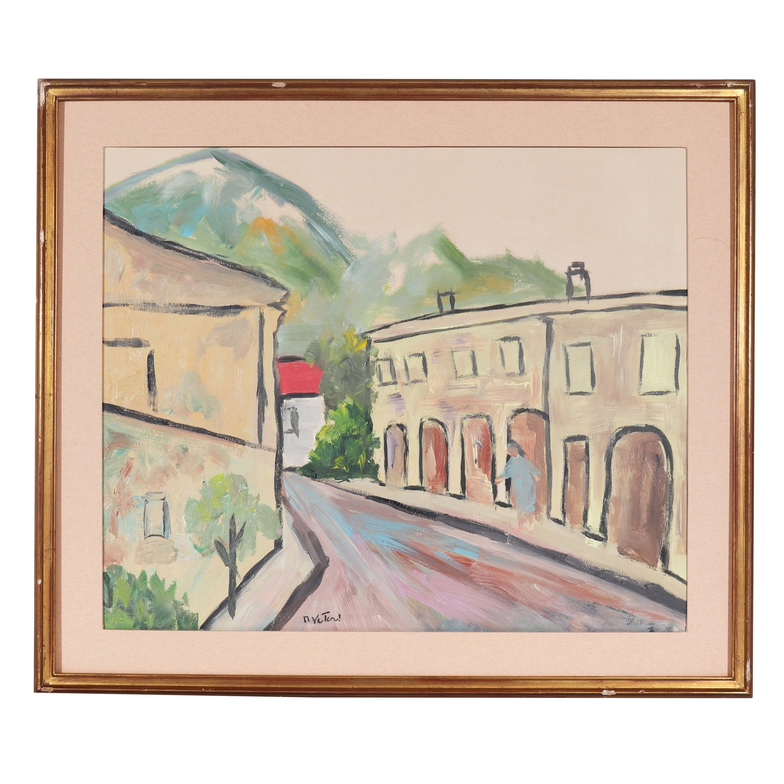 A Landscape Painting, Signed by Ni Yide (1 of 9)