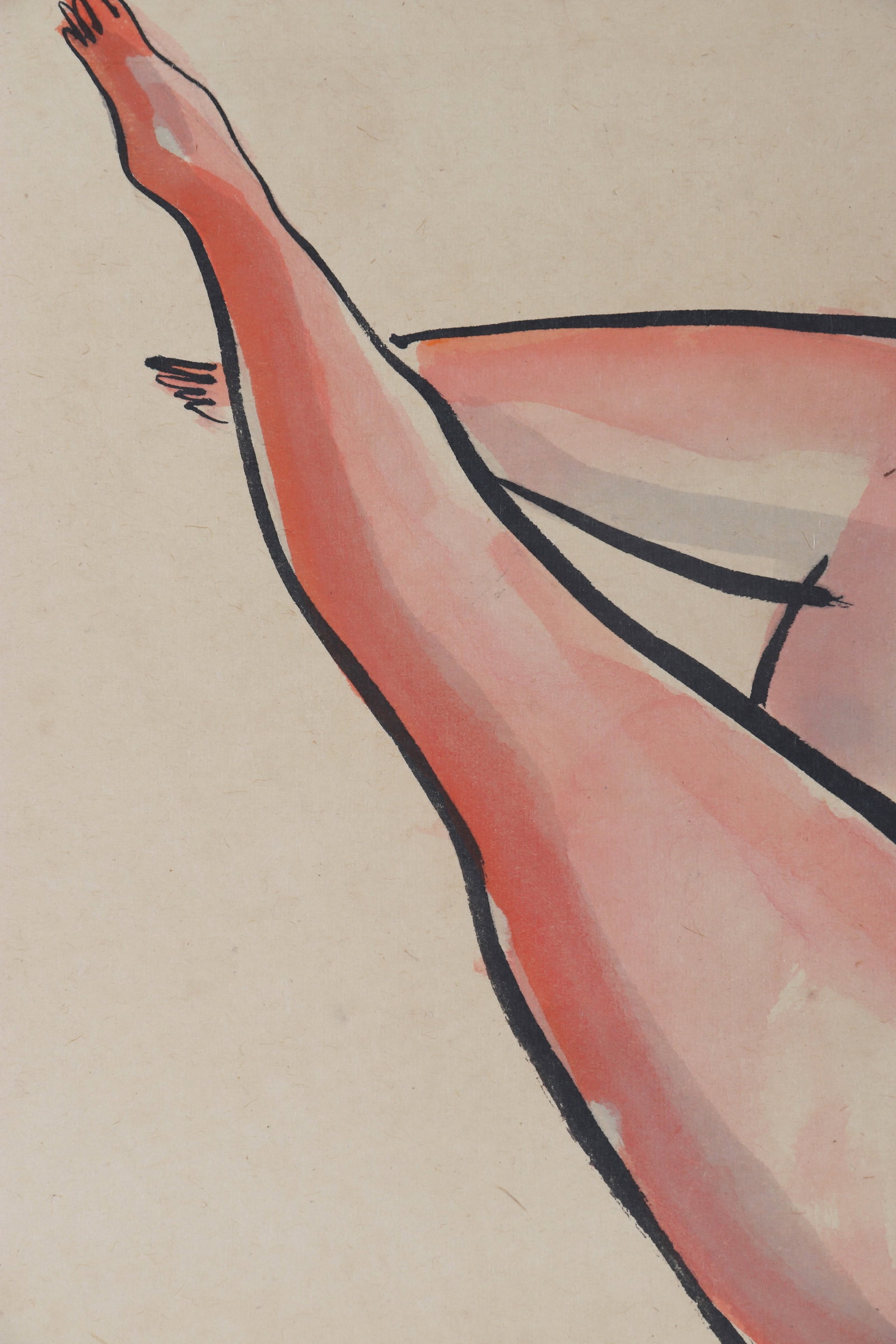 A Portrait Painting, Signed by Sanyu - 5