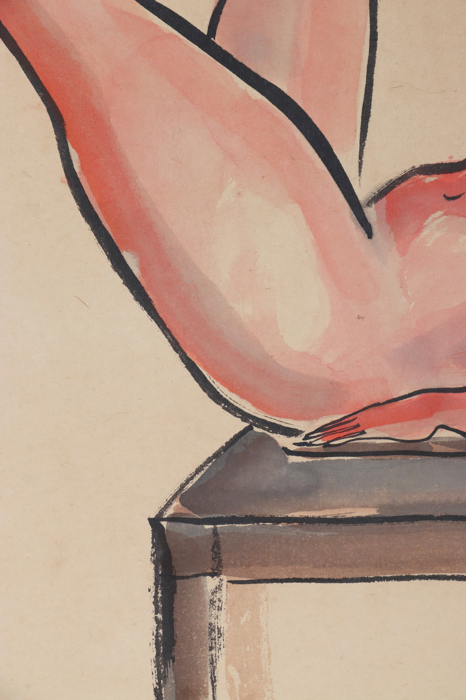 A Portrait Painting, Signed by Sanyu - 6