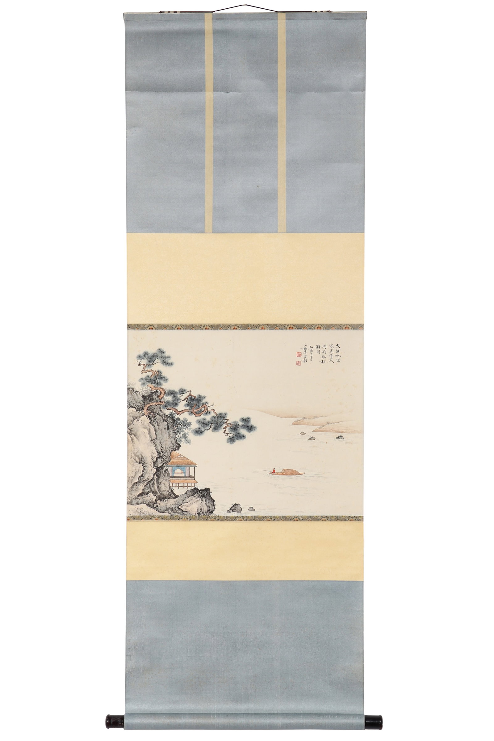 A Chinese Landscape Painting, Signed by Chen Shaomei (1 of 11)