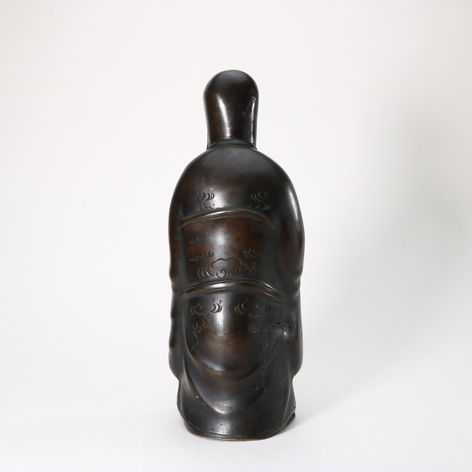 A bronze Buddha statue - 4