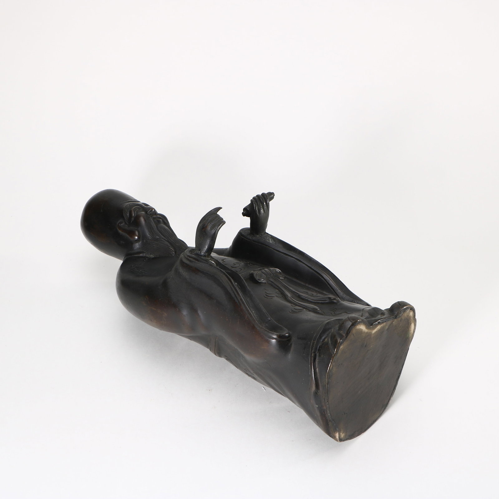 A bronze Buddha statue - 5