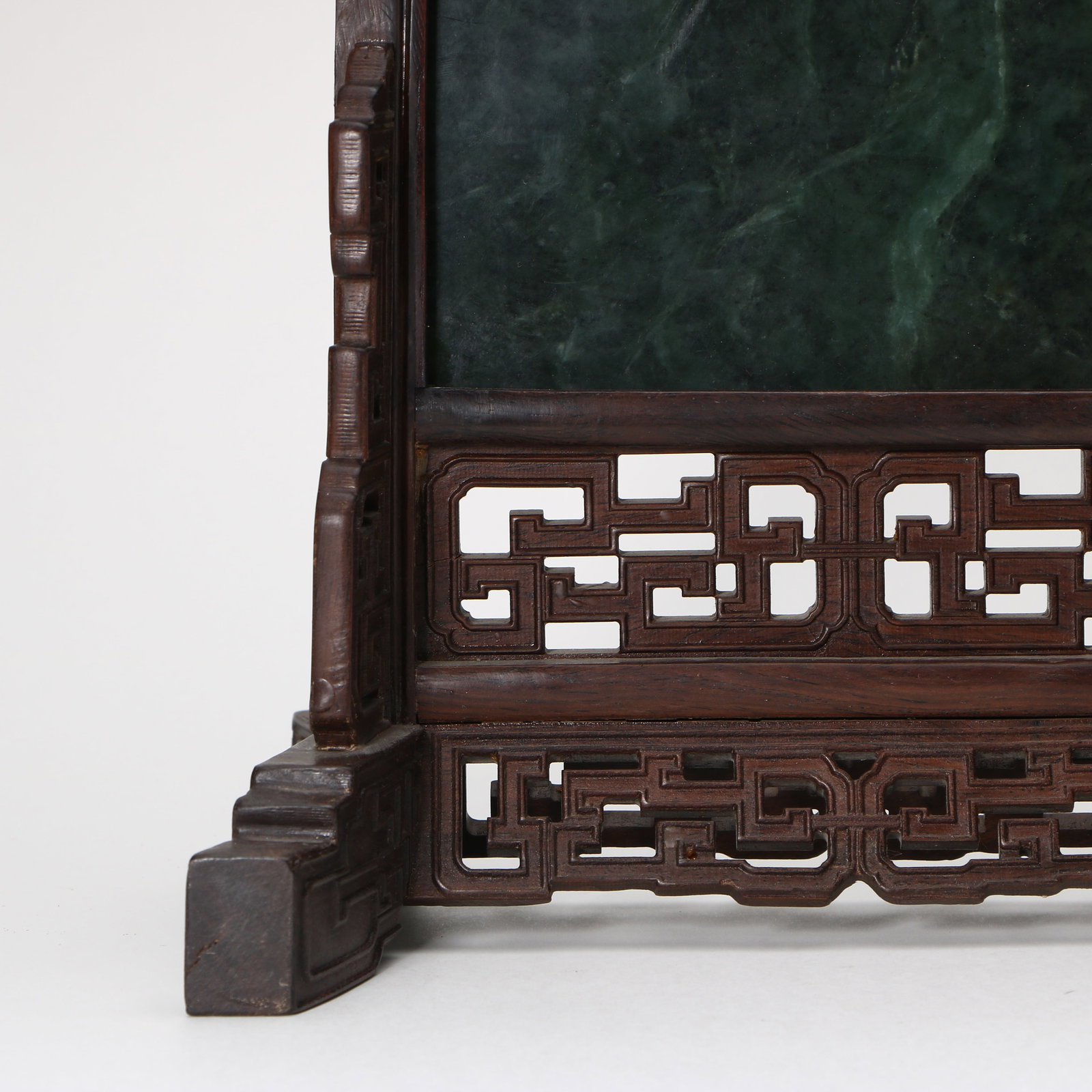 A Chinese jade screen - 7