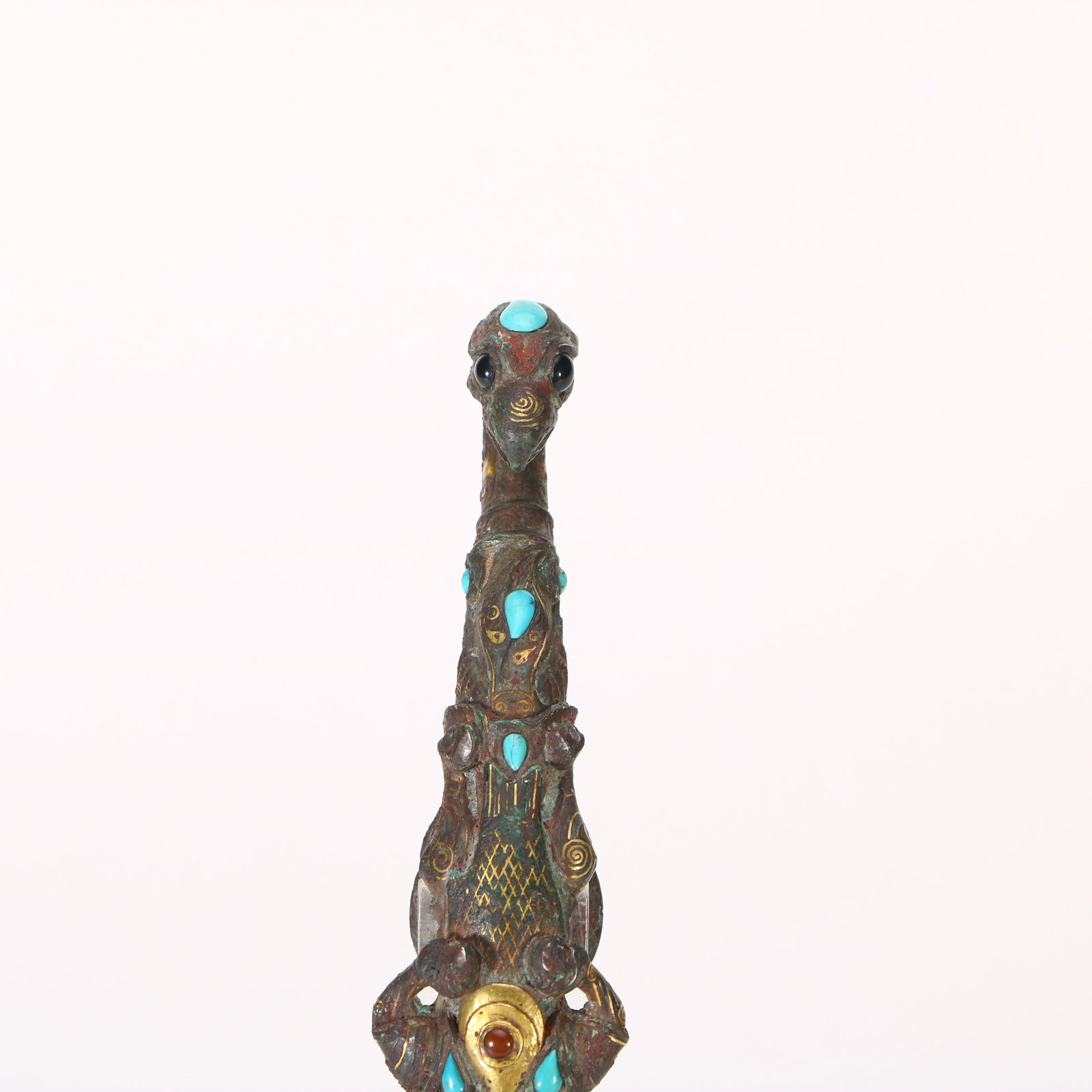 A small bronze hook - 2