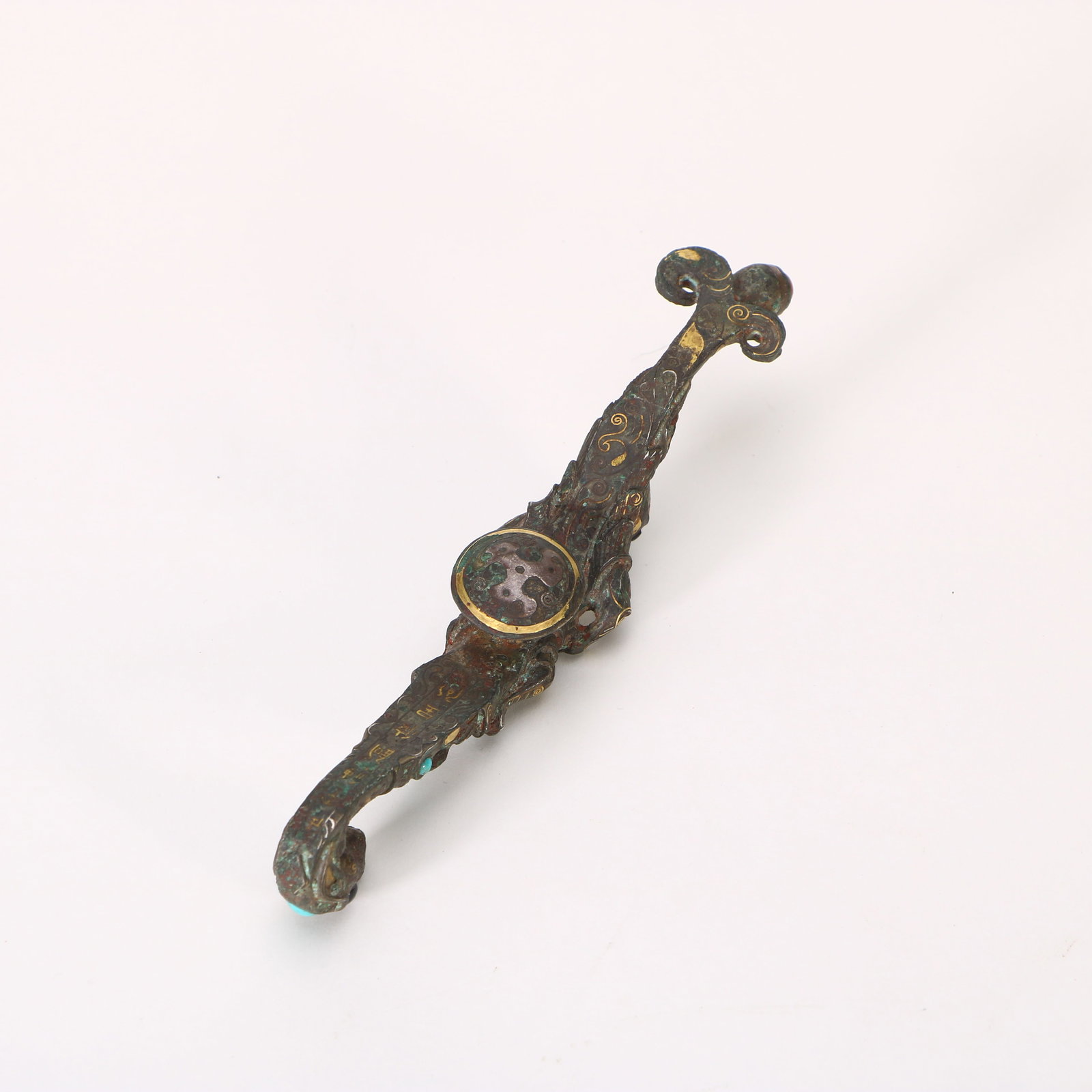 A small bronze hook - 6