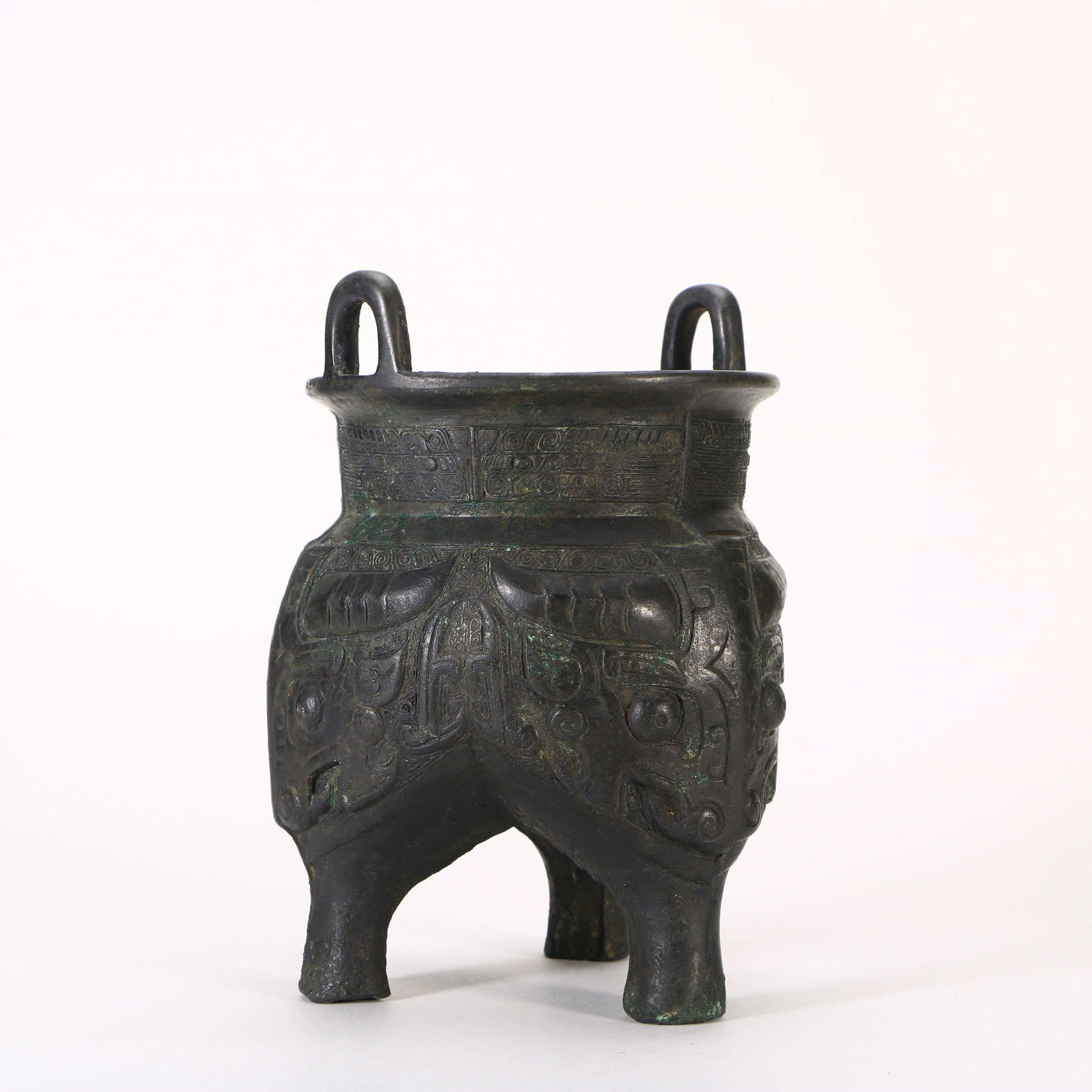 A bronze tripod cauldron - 2