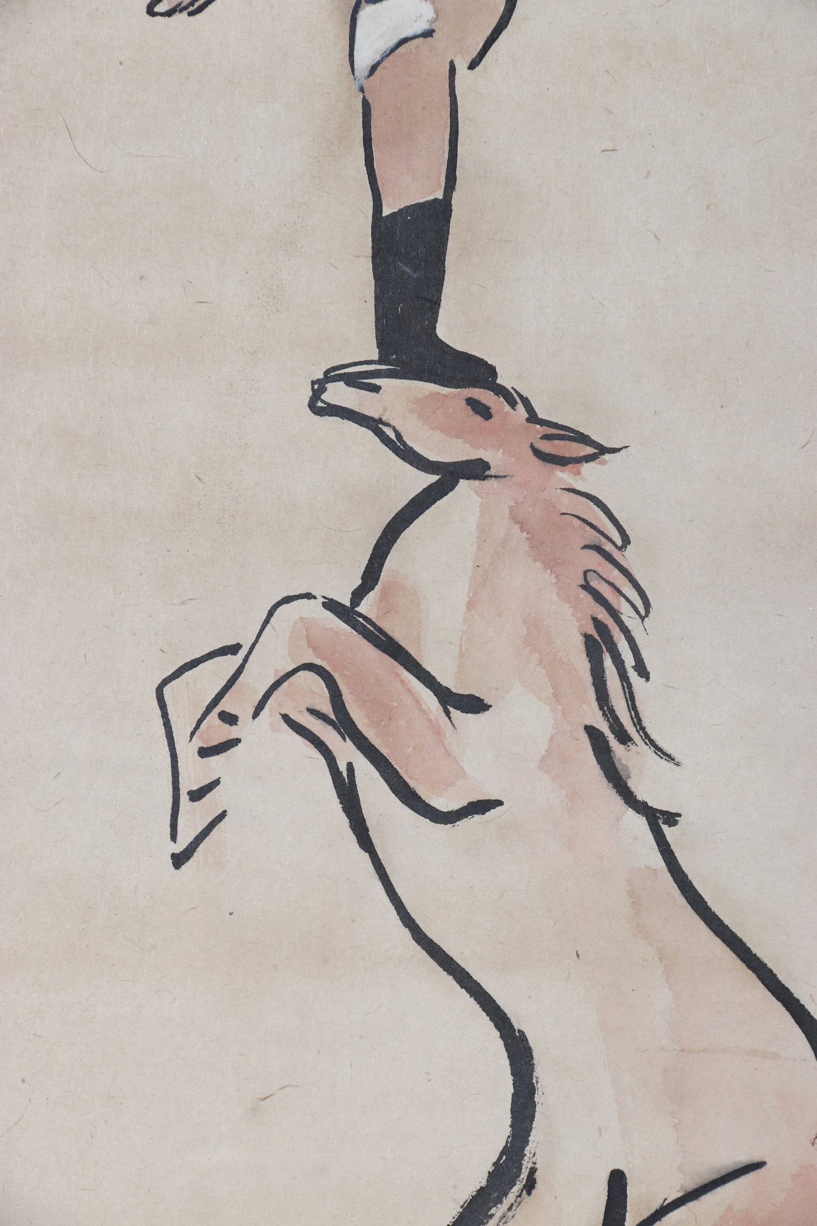 "Acrobatic Performance",Signed by San Yu - 4