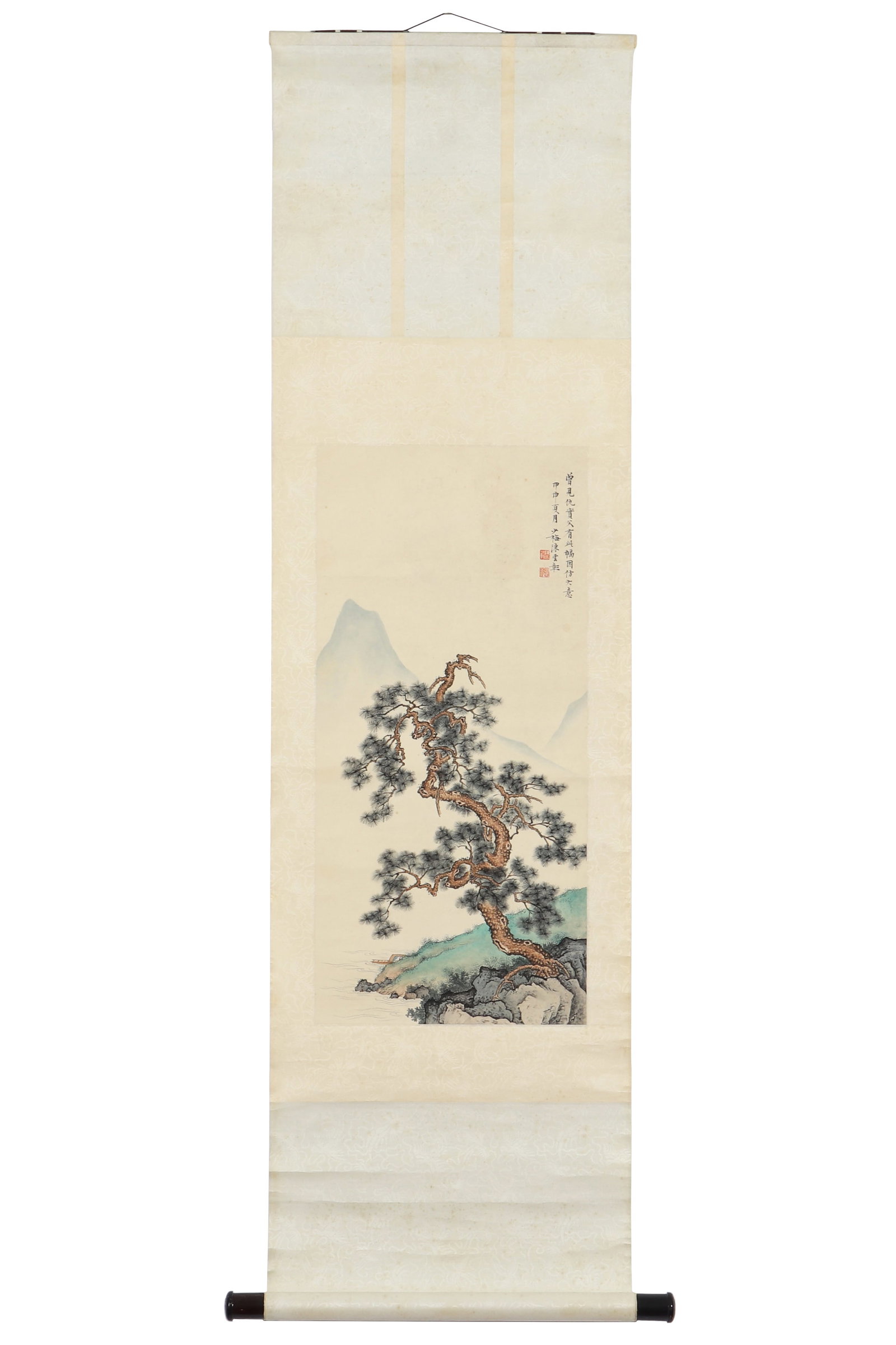 A Chinese Landscape Painting, Signed by Chen Shaomei (1 of 12)