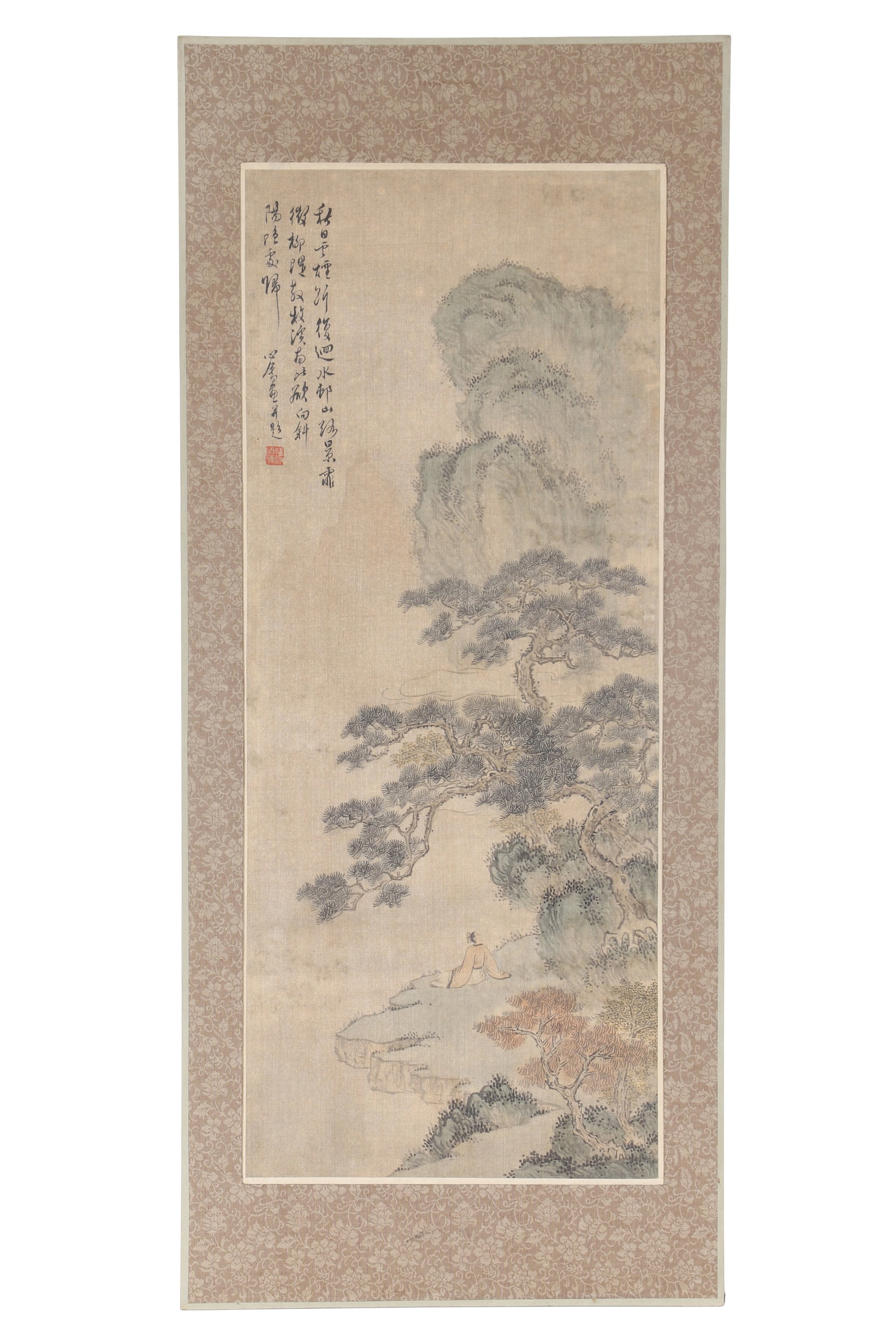 A Chinese Landscape Painting, Signed by Pu Ru (1 of 10)