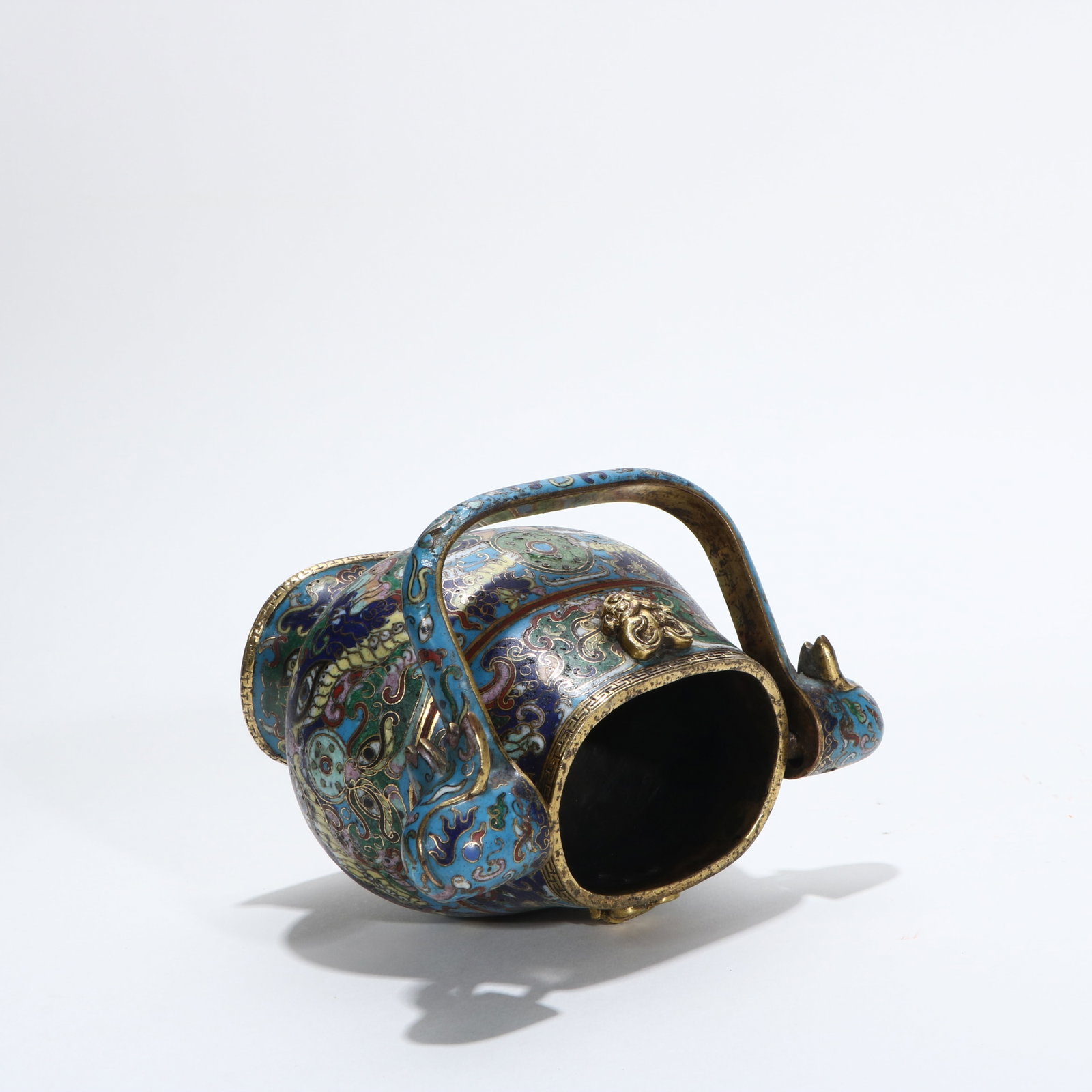A cloisonn?? teapot - 6