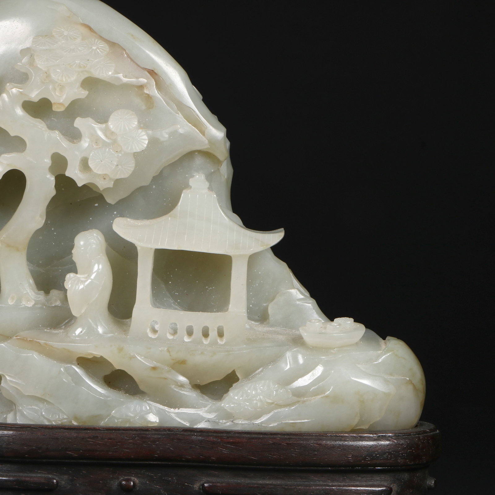 A Hetian jade ornament - 4