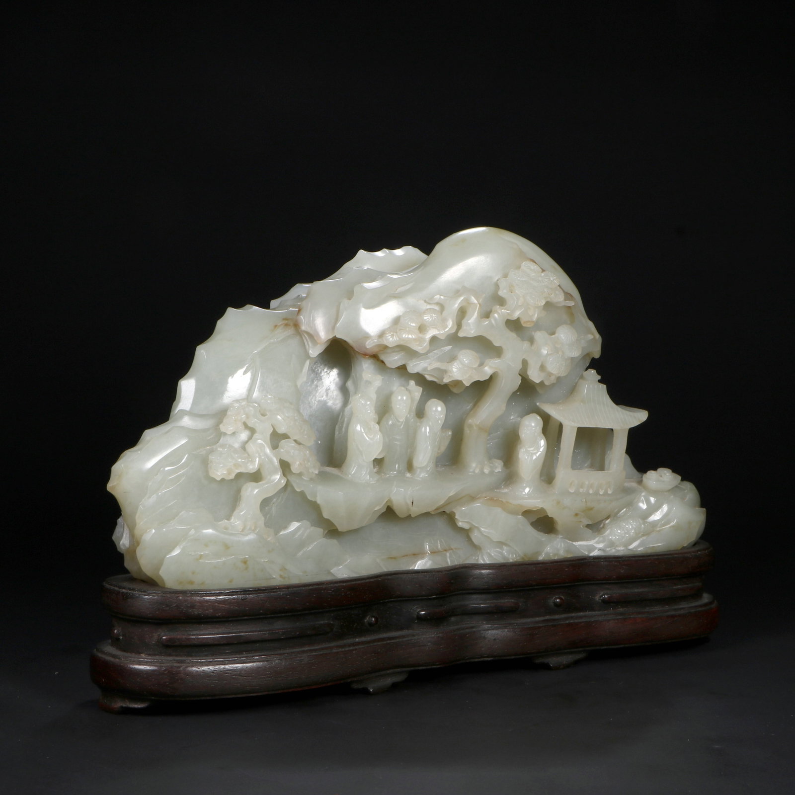 A Hetian jade ornament - 5