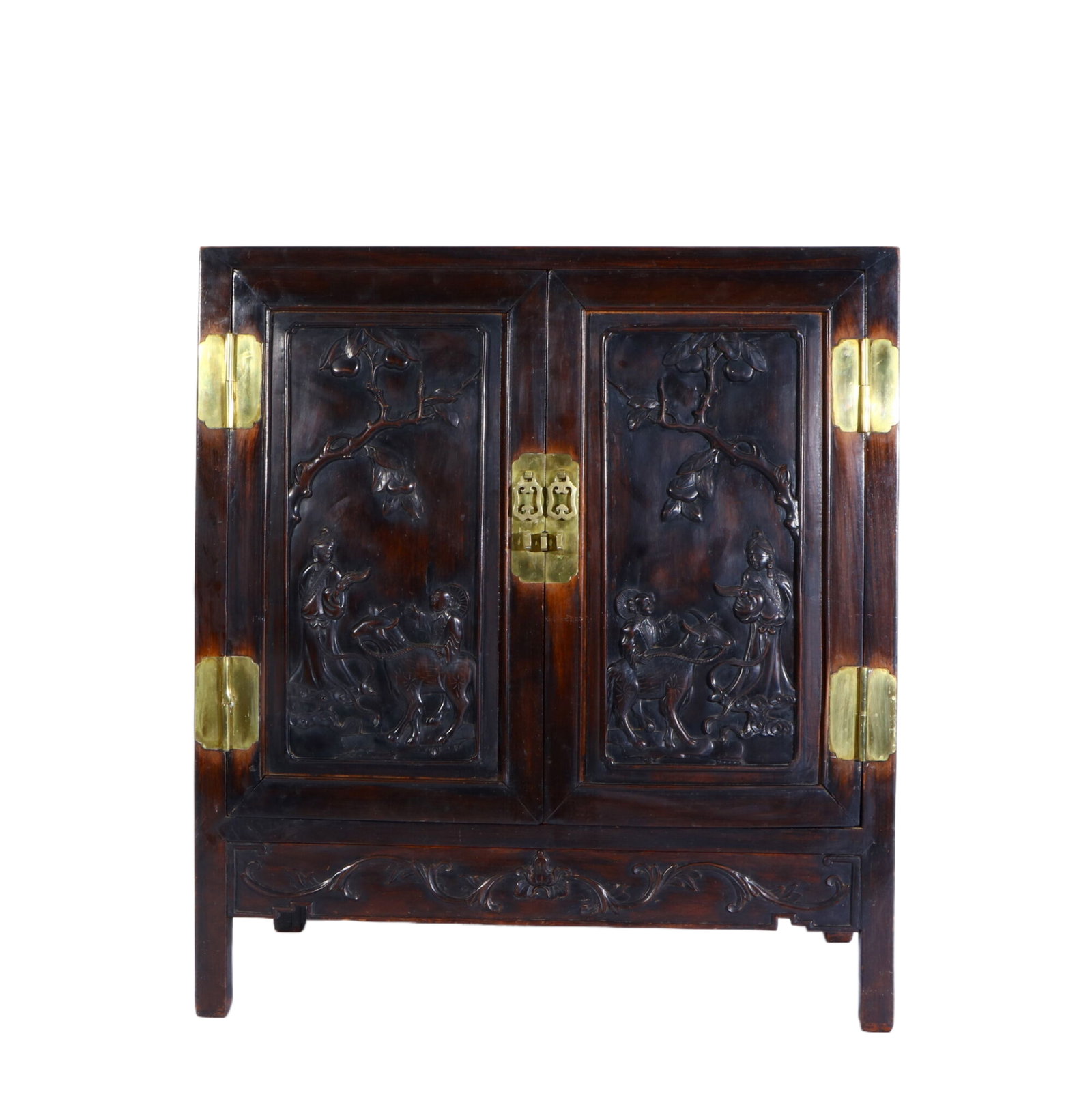 A redwood cabinet (1 of 7)