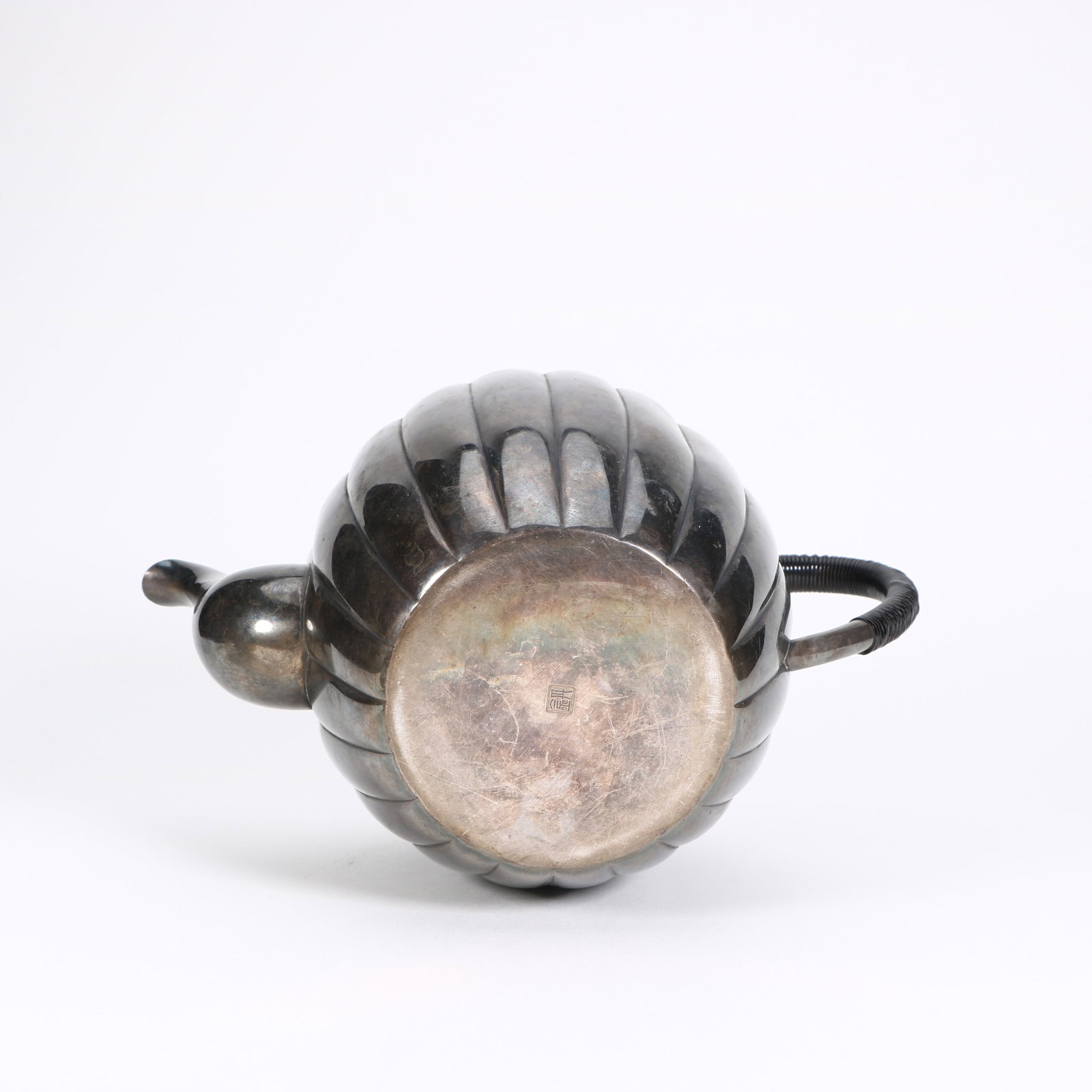 A silver kettle - 5
