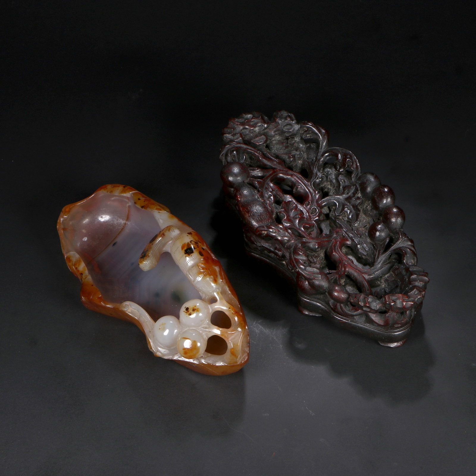 An agate water basin - 4