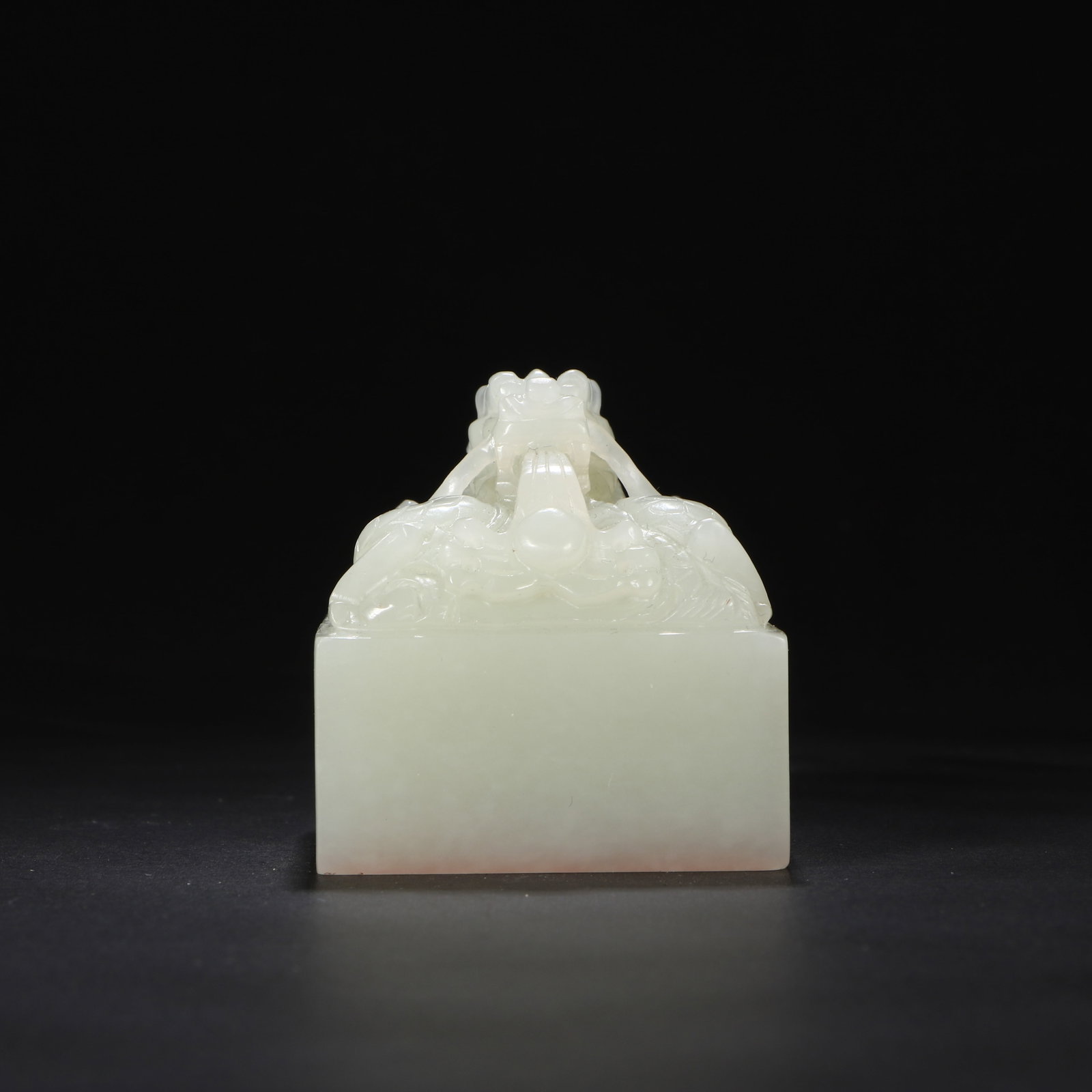 A Hetian jade seal - 2