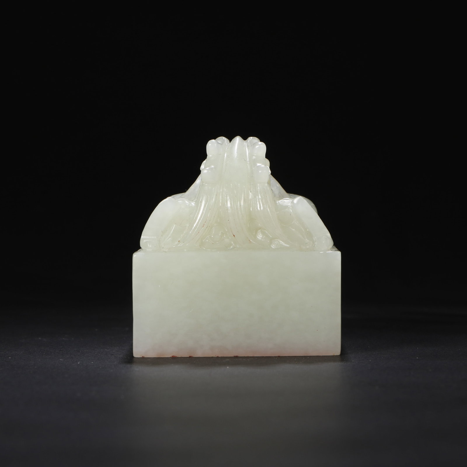 A Hetian jade seal - 4