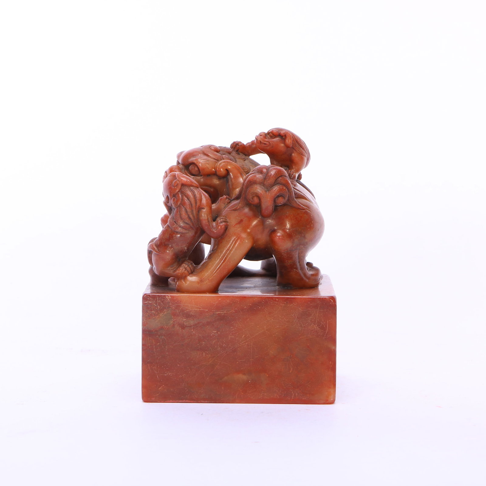 A Shoushan stone seal - 6