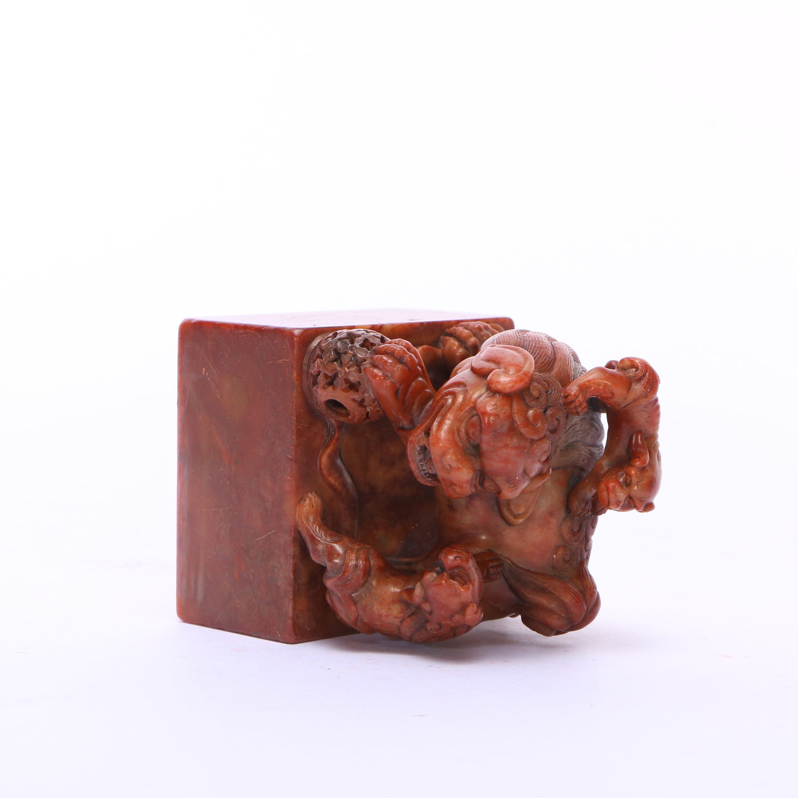 A Shoushan stone seal - 7