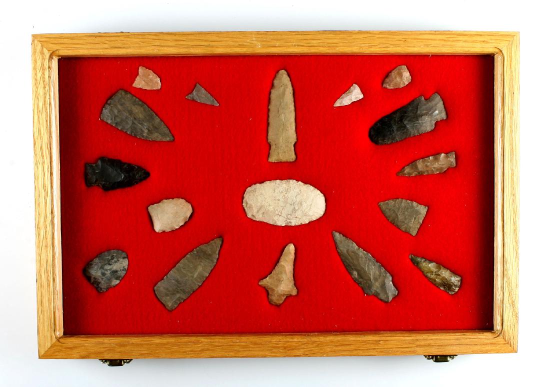 12x18 Display of Tennessee Relics (1 of 2)