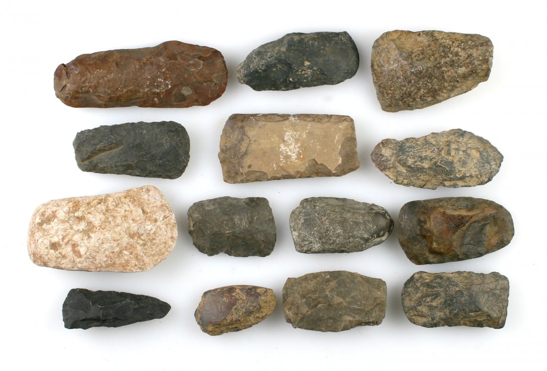 3.5lbs of Kentucky Celts: Various materials. Ex Broughton Collection.