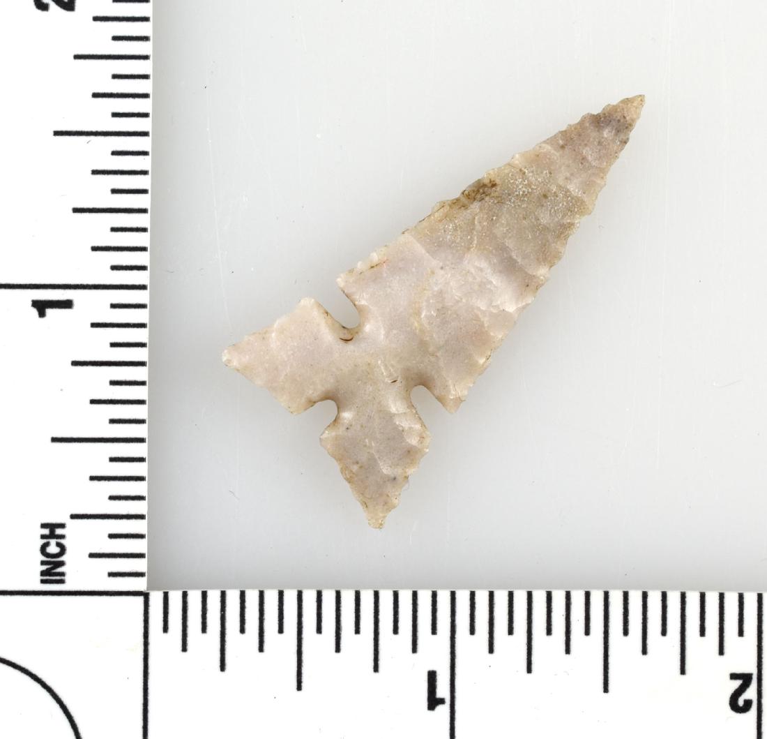 1 5/8" G-10 Museum Grade Cahokia: Fantastic example from St. Clair Co., Illinois formerly of the Larry Johnson and Lincoln B. Smith Collections. Oolitic Chert. RARE Museum grade example