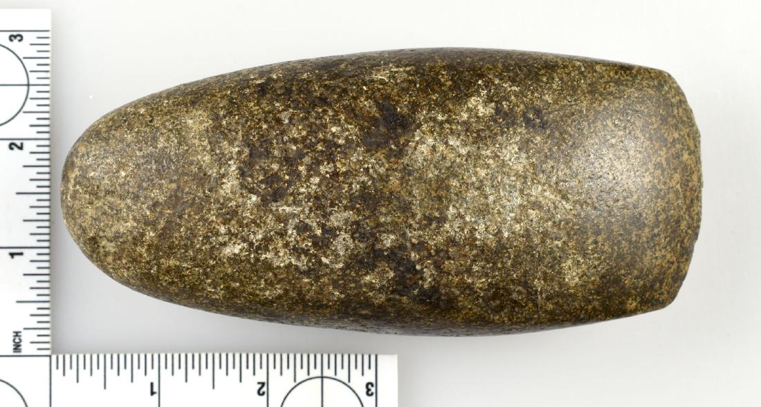 5 1/2" Celt: Nice Granite example from the Meyer Collection. Kentucky.