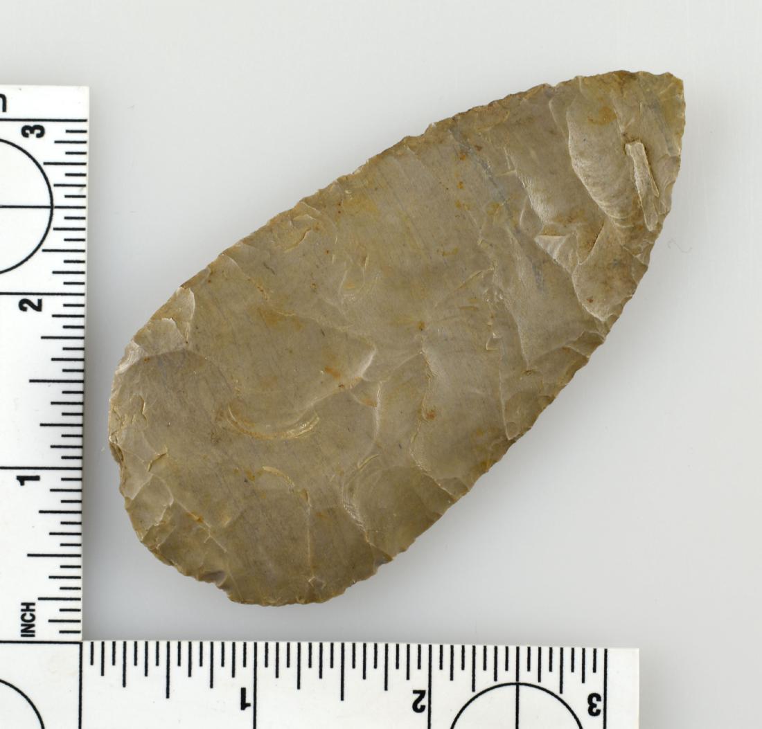 4 1/16" Cobbs Knife: Nice Ohio example in Hornstone. One light resharpening. Ex - Meyer Collection.