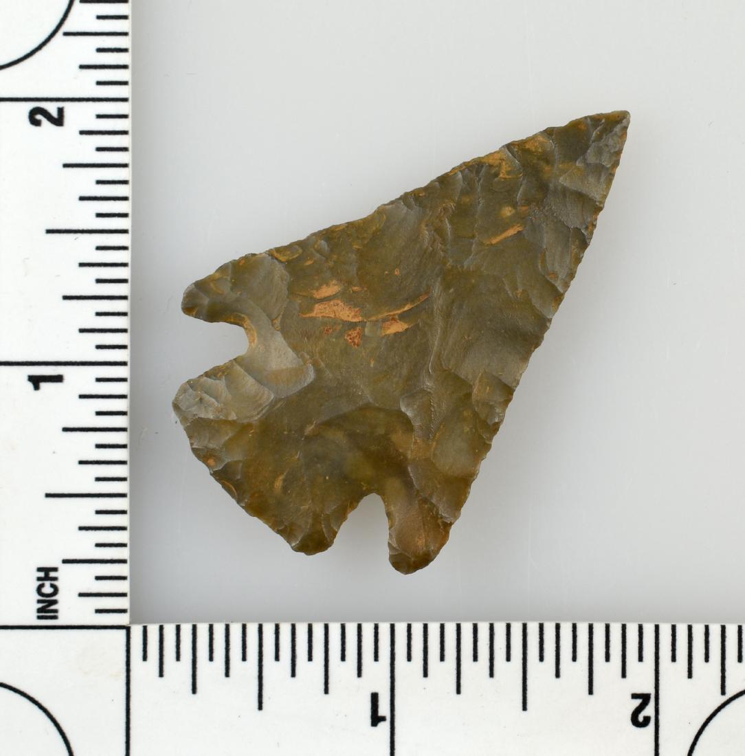 2 1/16" Marcos: Excellent classic form from Central Texas. Ex - Meyer Collection. Edwards Plateau Chert.