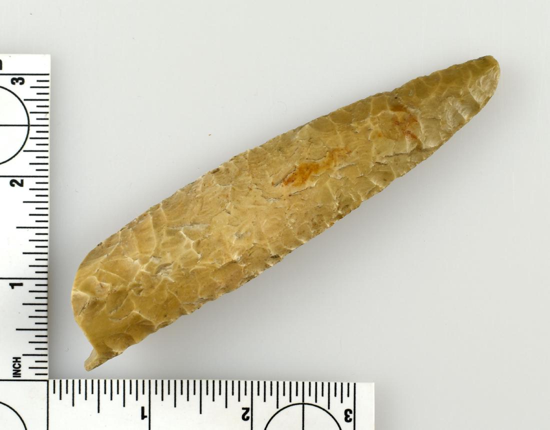 4 7/8" Danish Dagger Fragment: Nice example good candidate for restoration. From Northern Europe.