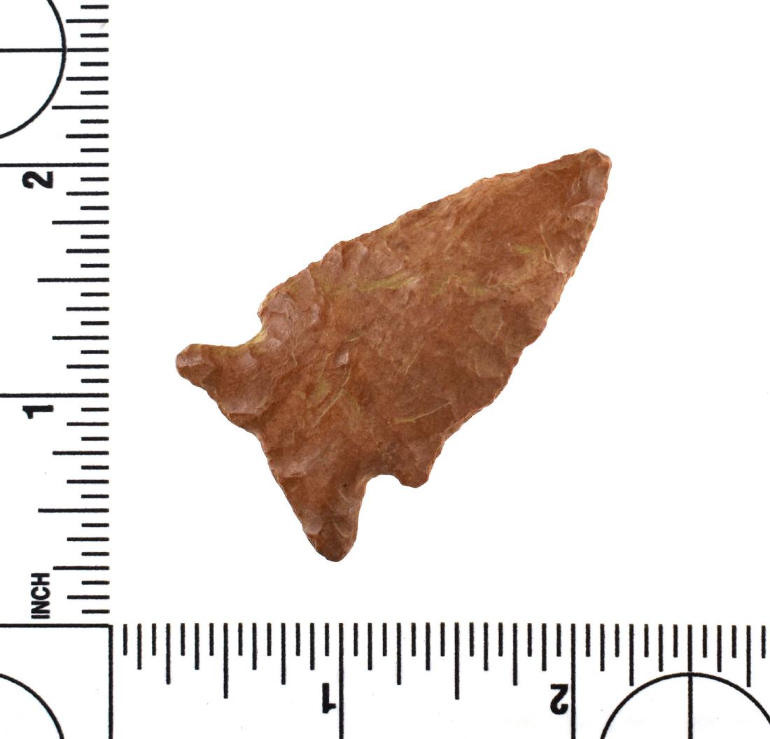 2" Palmer: Jasper example from Dickson Co., Tennessee. Ex - Griffin Collection. Nice water worn example.