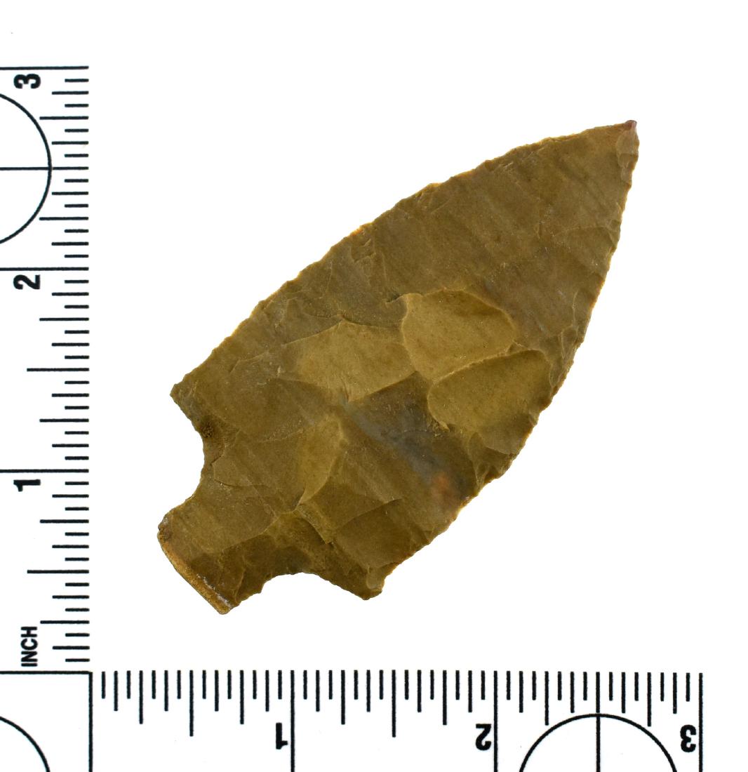 3 3/16" Pickwick: Dover Chert example from Central Tennessee - Ex Griffin Collection.