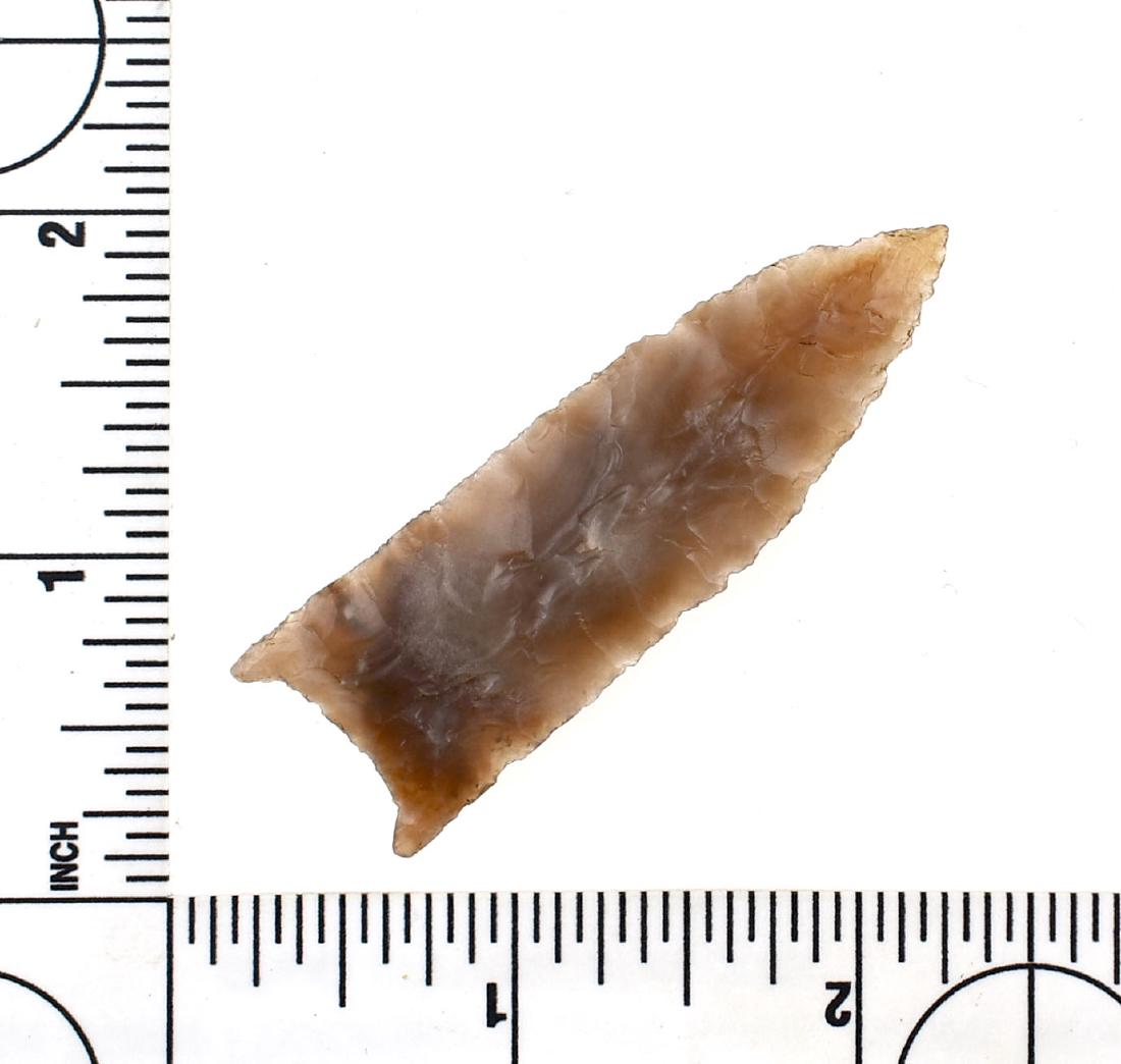 2 7/16" New Mexico Agate Midland - Jackson G-10 COA: Perino used to say Midlands were thin to the degree that they didn't need to be fluted. This one certainly fits that bill. Super thin and simply magnificent. Made of highly translucent multi-colored A