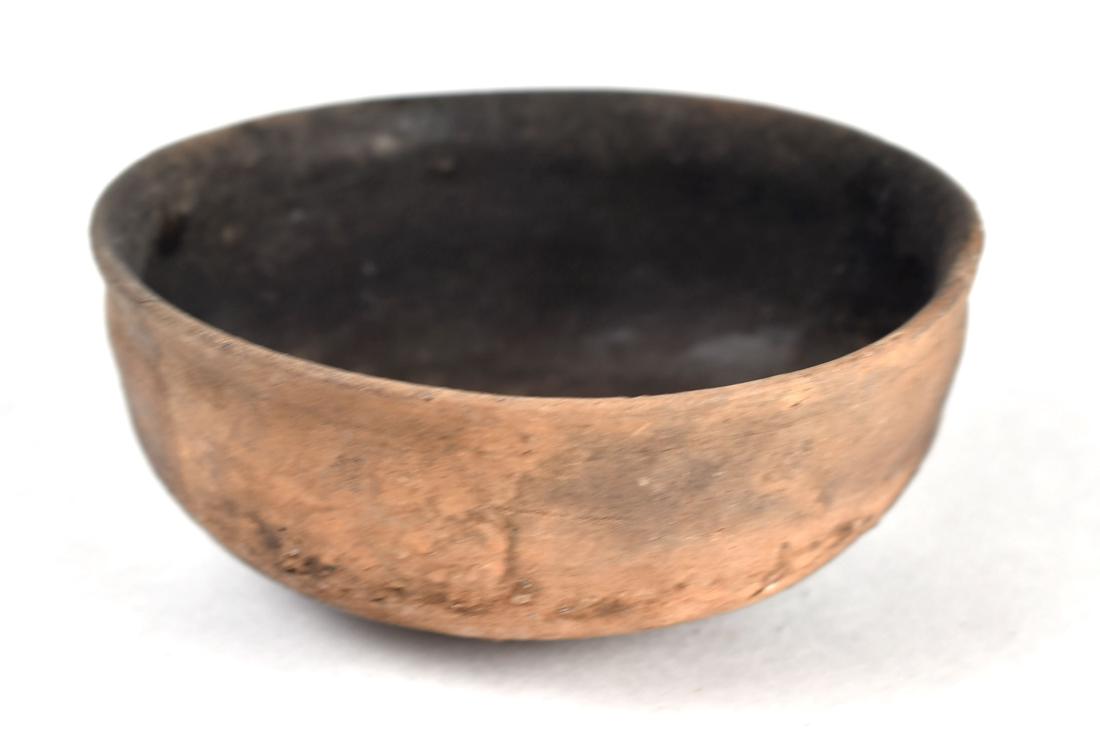 3 3/16" PreColumbian Pot *Repaired: Glued example from the Meyer Collection. Unknown cultural affiliation but reported from Mexico.