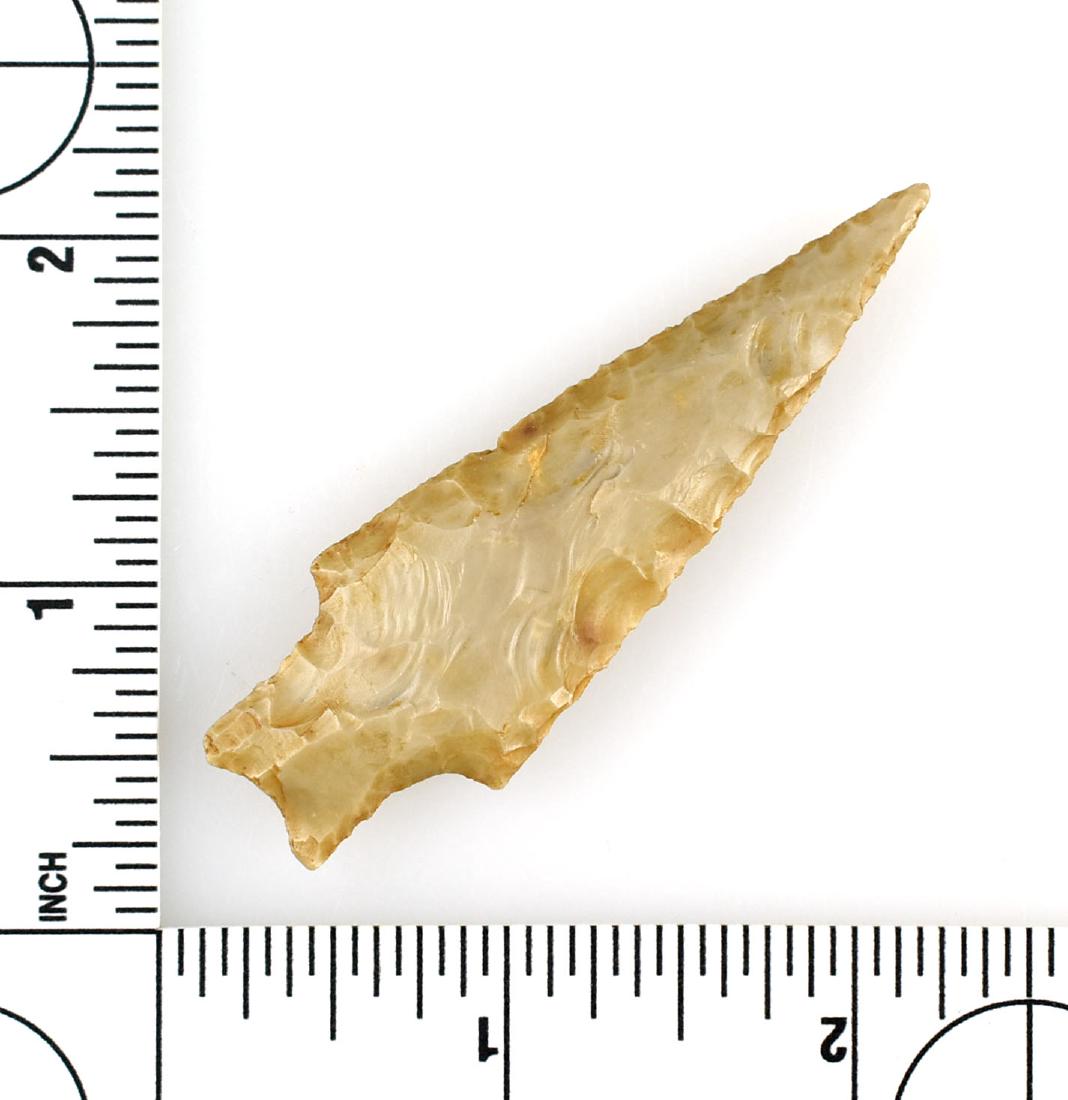 2 5/8" Uvalde: Edwards Plateau Chert Texas. Ex Meyer.