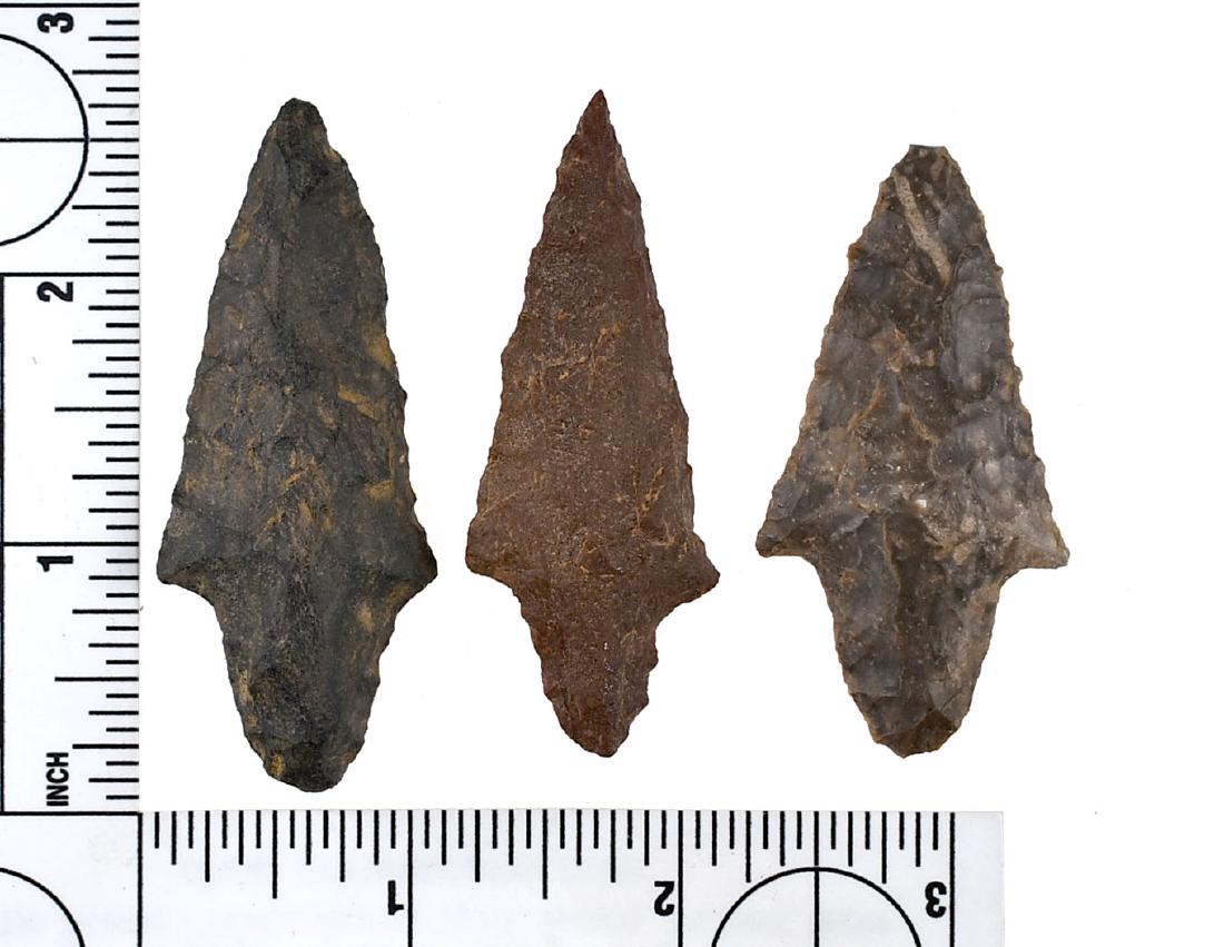 3 Oklahoma Garys: Nice examples from the Moon Collection.