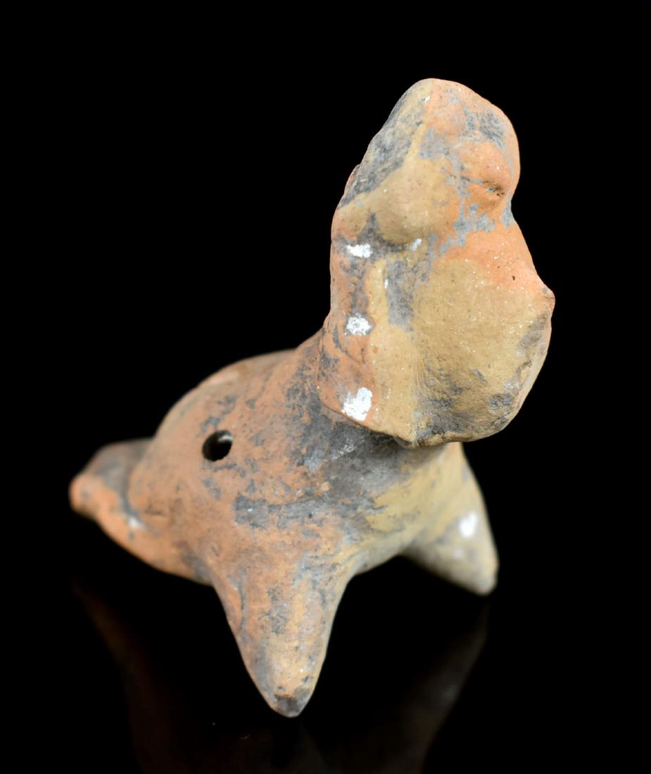 3" Ocarina: Precolumbian piece from Central American made from fired Clay.
