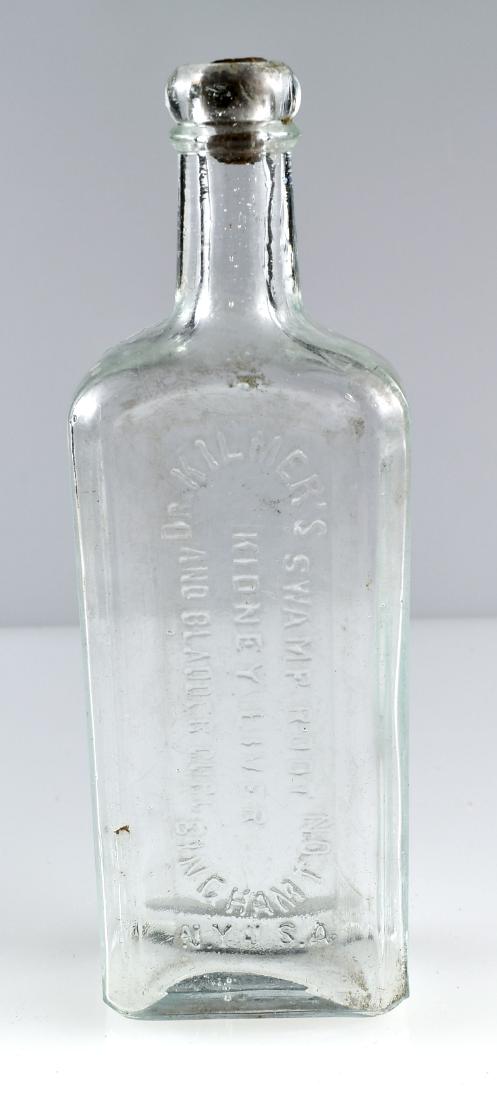 Dr. Kilmer's Swamp Root Medicine Bottle: Dr. Kilmer's Swamp Root Kidney Liver and Bladder Cure, Binghamton N.Y. USA