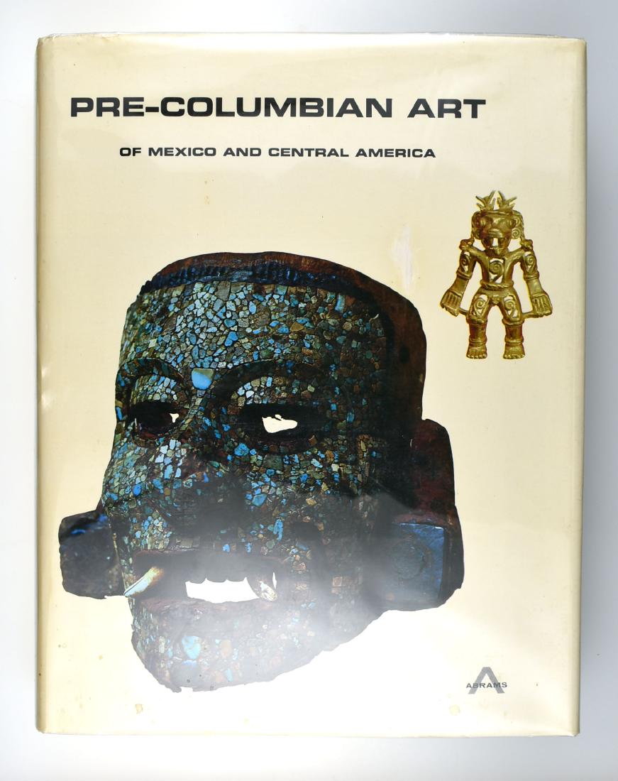 Pre-Columbian Art of Mexico and Central America: Massive book with over 500 images of rare artifacts. Includes dustjacket in perfect condition. 