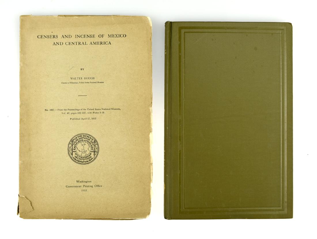 2 Vintage Precolumbian Texts: The Maya Indians of Southern Yucatan and Northern British Honduras (Bureau of American Ethnology), and Censer and Incense of Mexico and Central America