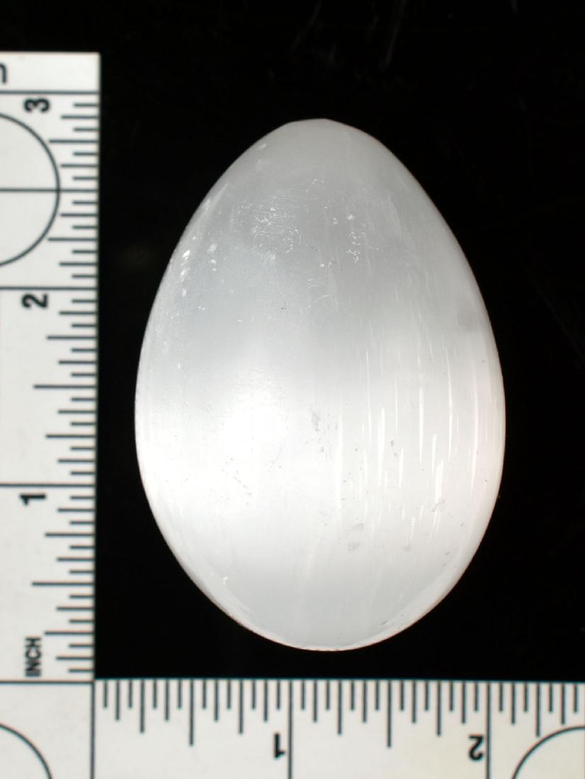2 3/8" Moonstone Gazing Egg: Nice lapidary egg for conversation or meditation.
