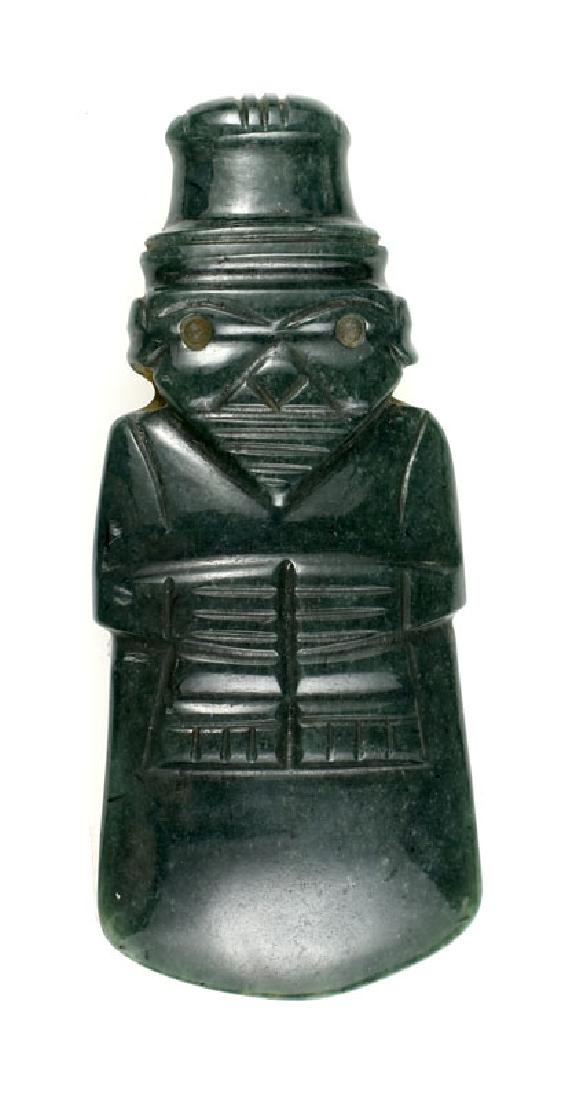 World Class 3 3/4" Jade Axe God (1 of 4)