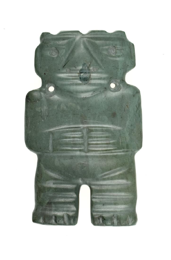 Rare 2 7/16" Jade Figure Pendant (1 of 2)