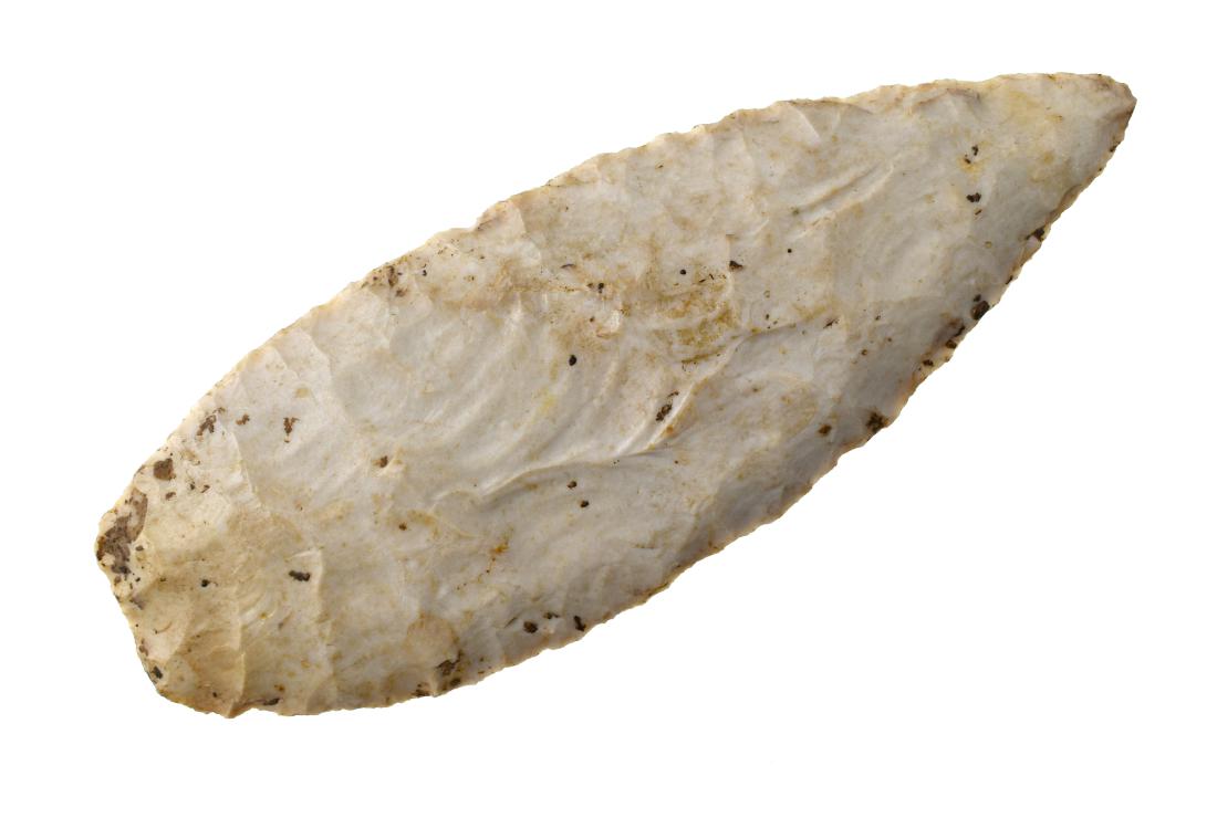 4 3/4" Red Ochre Blade (1 of 2)