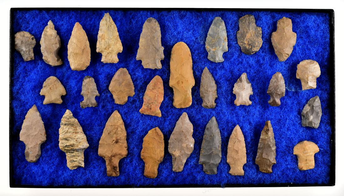 14x8 Display of TN Arrowheads: Central TN