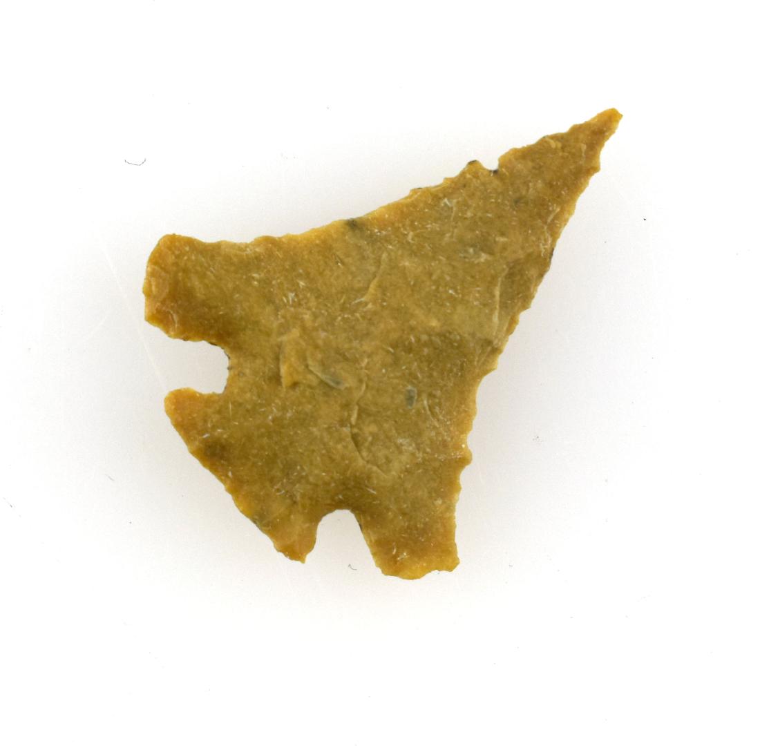 1" Catahoula: Nice example found at Dean lake near Gilbert, Louisiana. Jasper. Ex Mynning Collection.